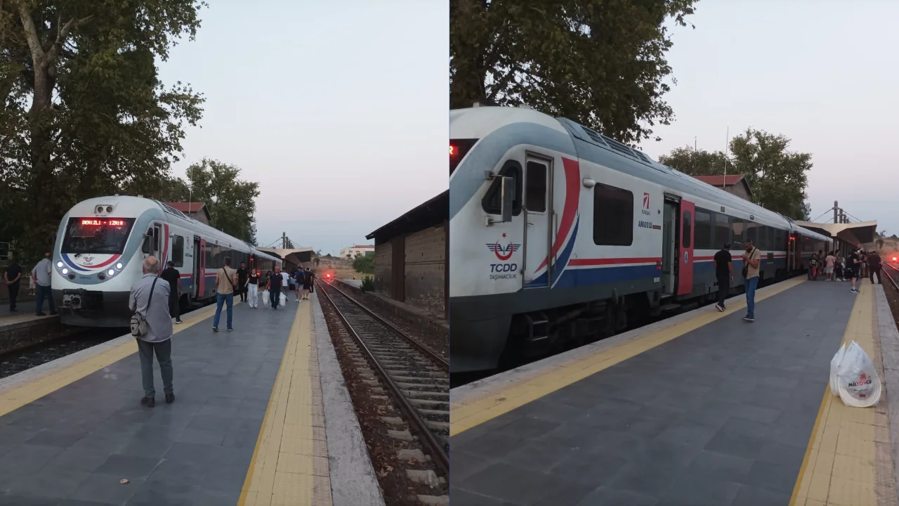 Denizli - İzmir treni arıza yaptı