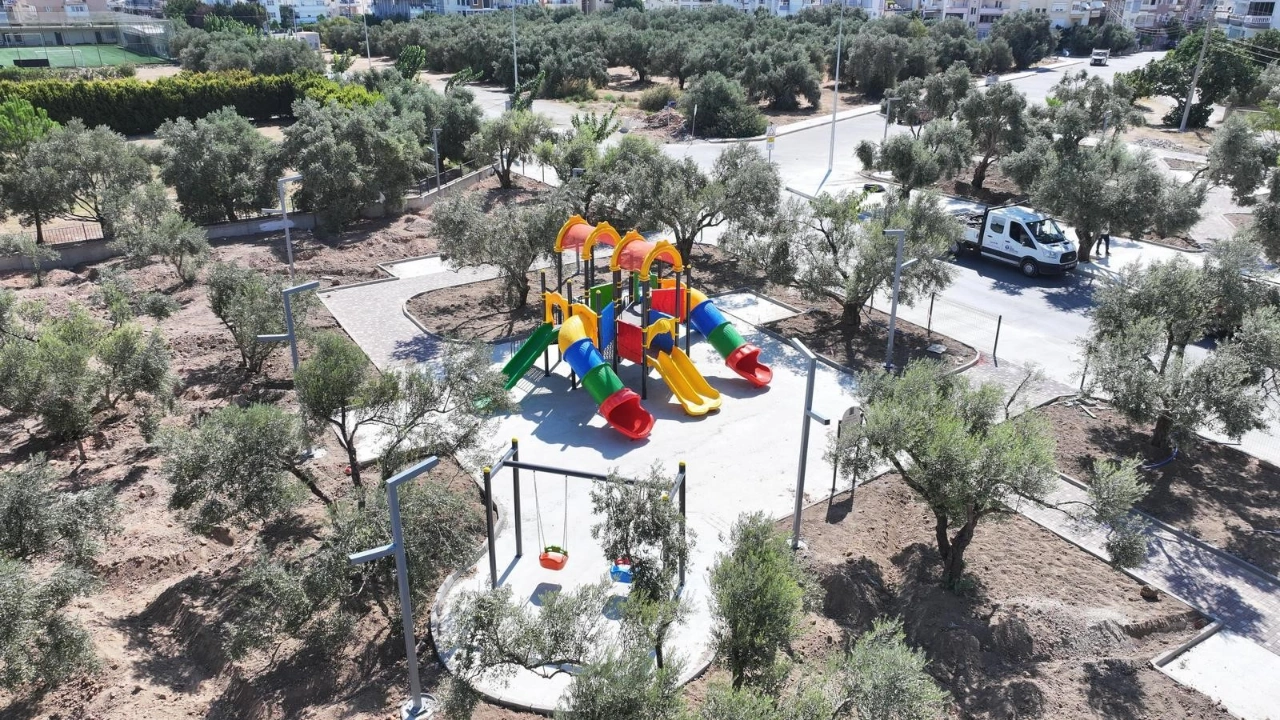 Didim’in yeni sosyal alanı Zeytin Park gün sayıyor