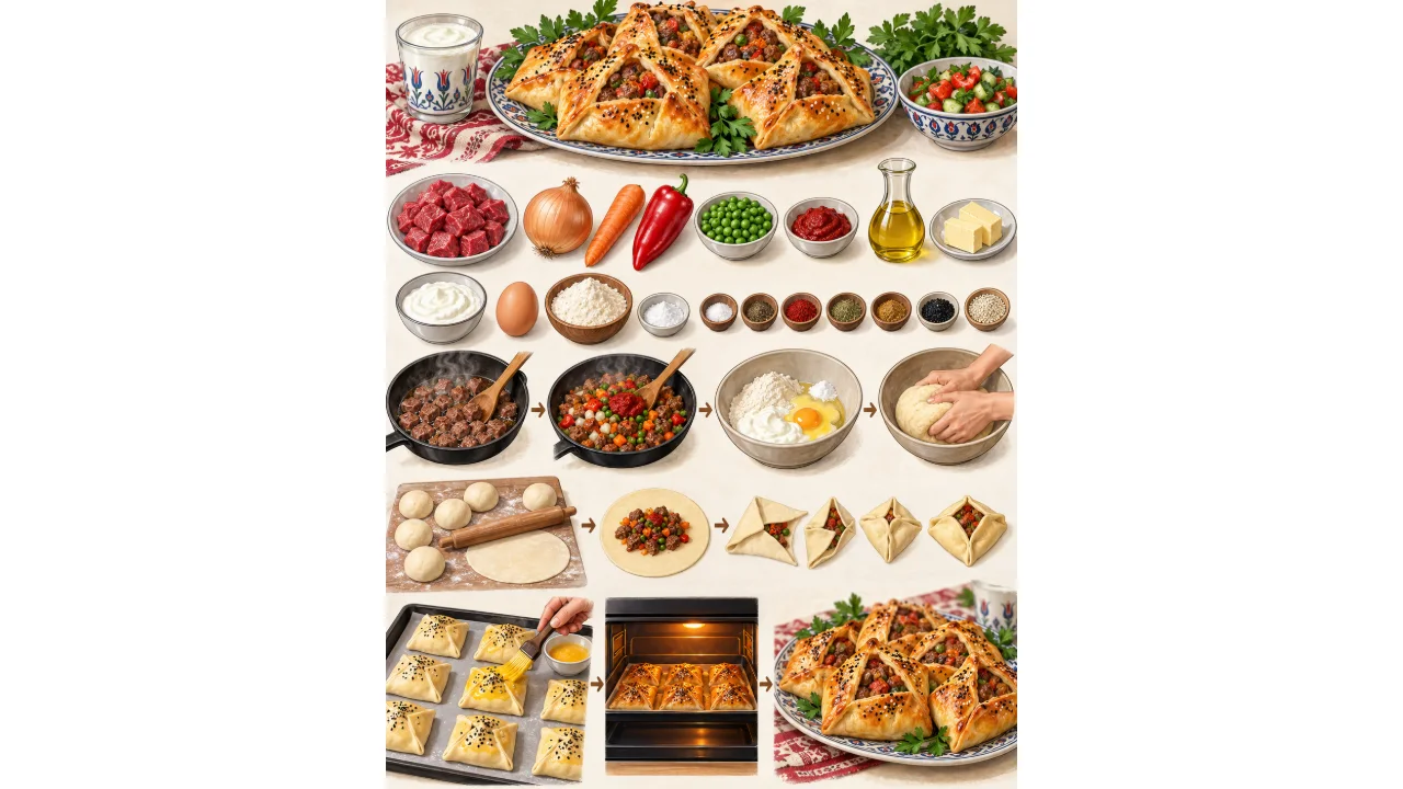 Gelinim Mutfakta Hamurlu Talas Kebabi Tarifi Hamurlu Talas Kebabi Nasil Yapilir Yenibakishaber