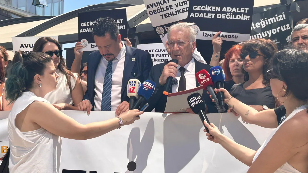 Izmir Barosundan Soz Hakki Tepkisi Izmir Barosu Susmaz Yenibakishaber