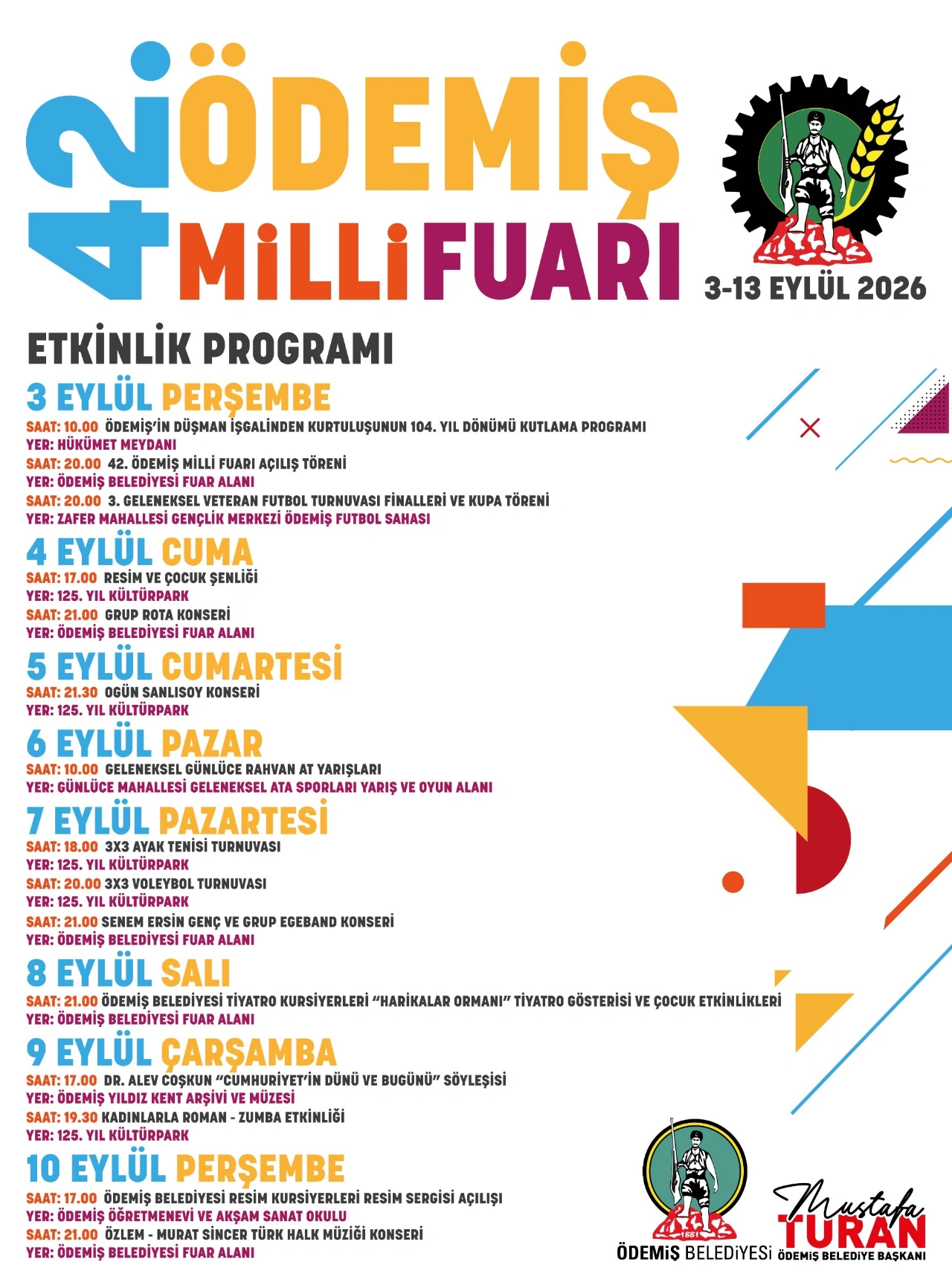 Odemiste 104 Kurtulus Yilina Dolu Dolu Program Yenibakishaber (2)