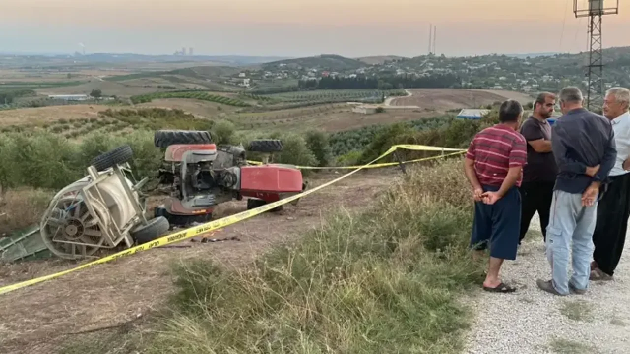Traktor Devrildi Baba Oldu2 Yenibakishaber