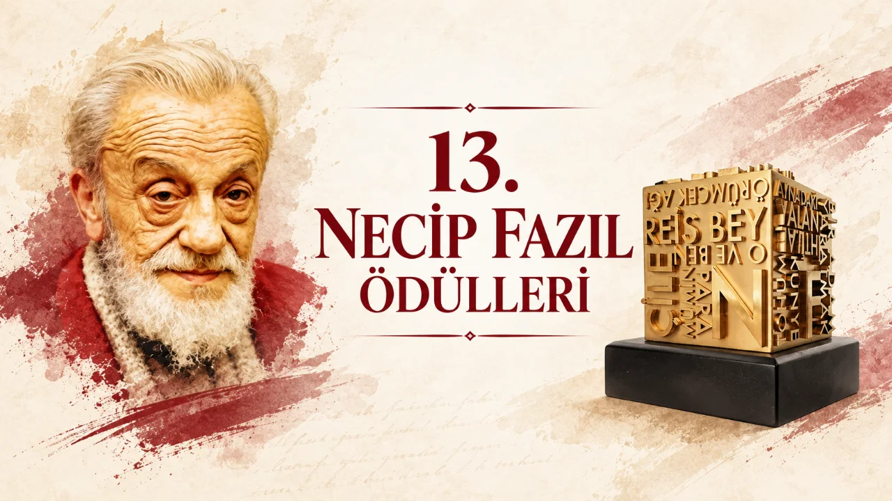 2026 Necip Fazıl Ödülleri'nin kazananları açıklandı