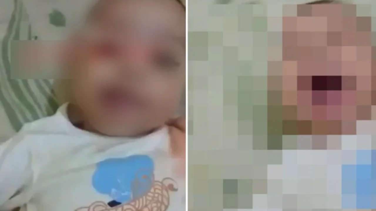 4 aylık bebeğine şiddet uygulayıp babasına video gönderdi