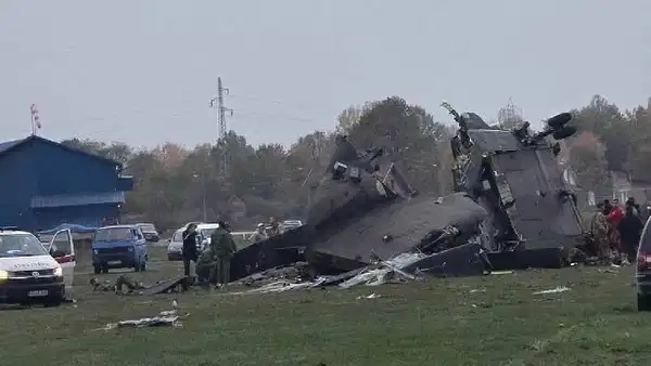 Bosna Hersek'te askeri helikopter düştü: 4 ölü, 11 yaralı