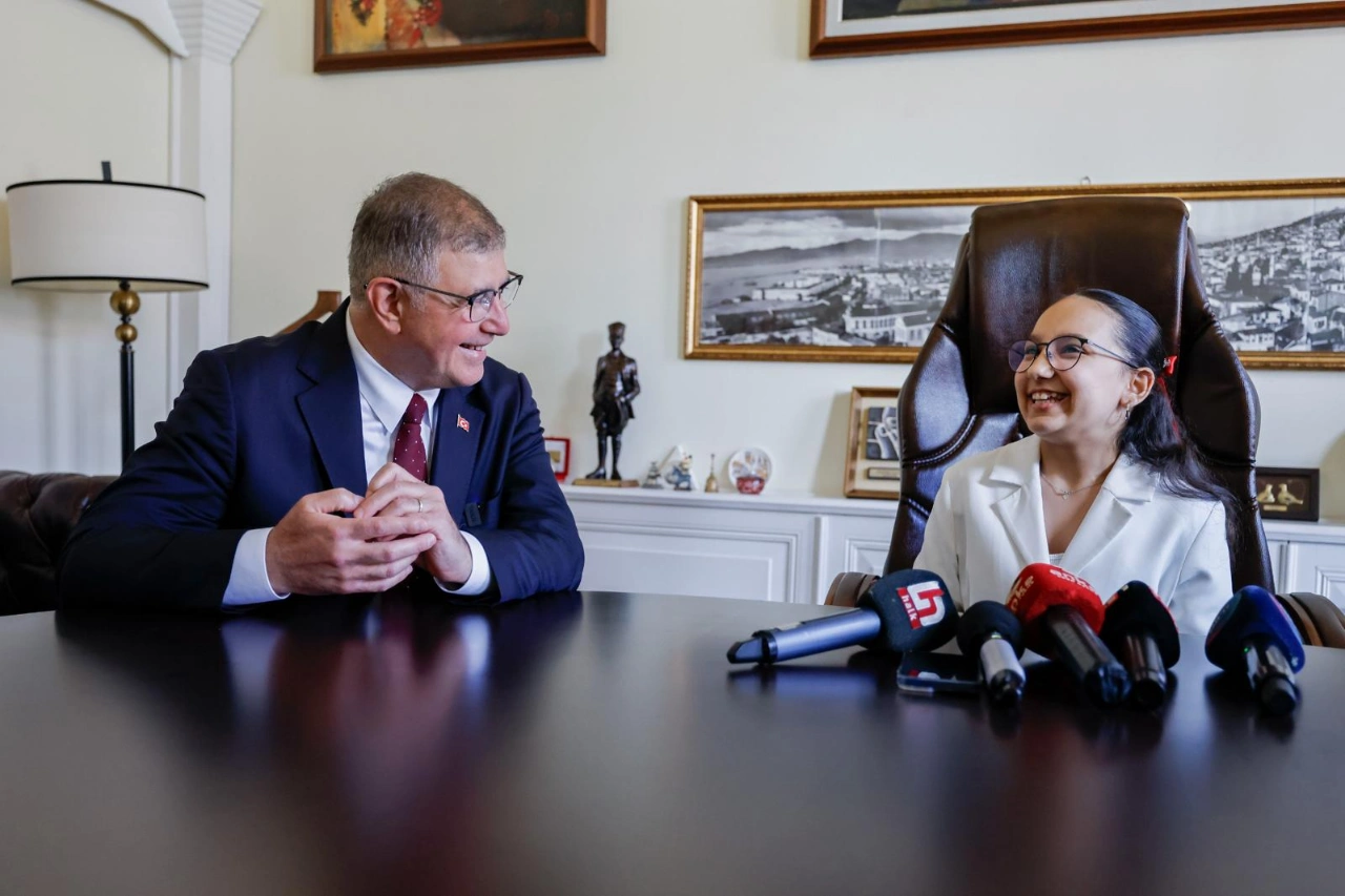 Çocuk başkan istedi, Büyükşehir okul bahçesini yeniledi