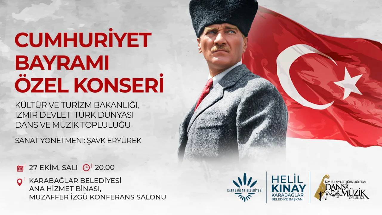 Cumhuriyet Bayrami Karabaglar 2 Yenibakishaber