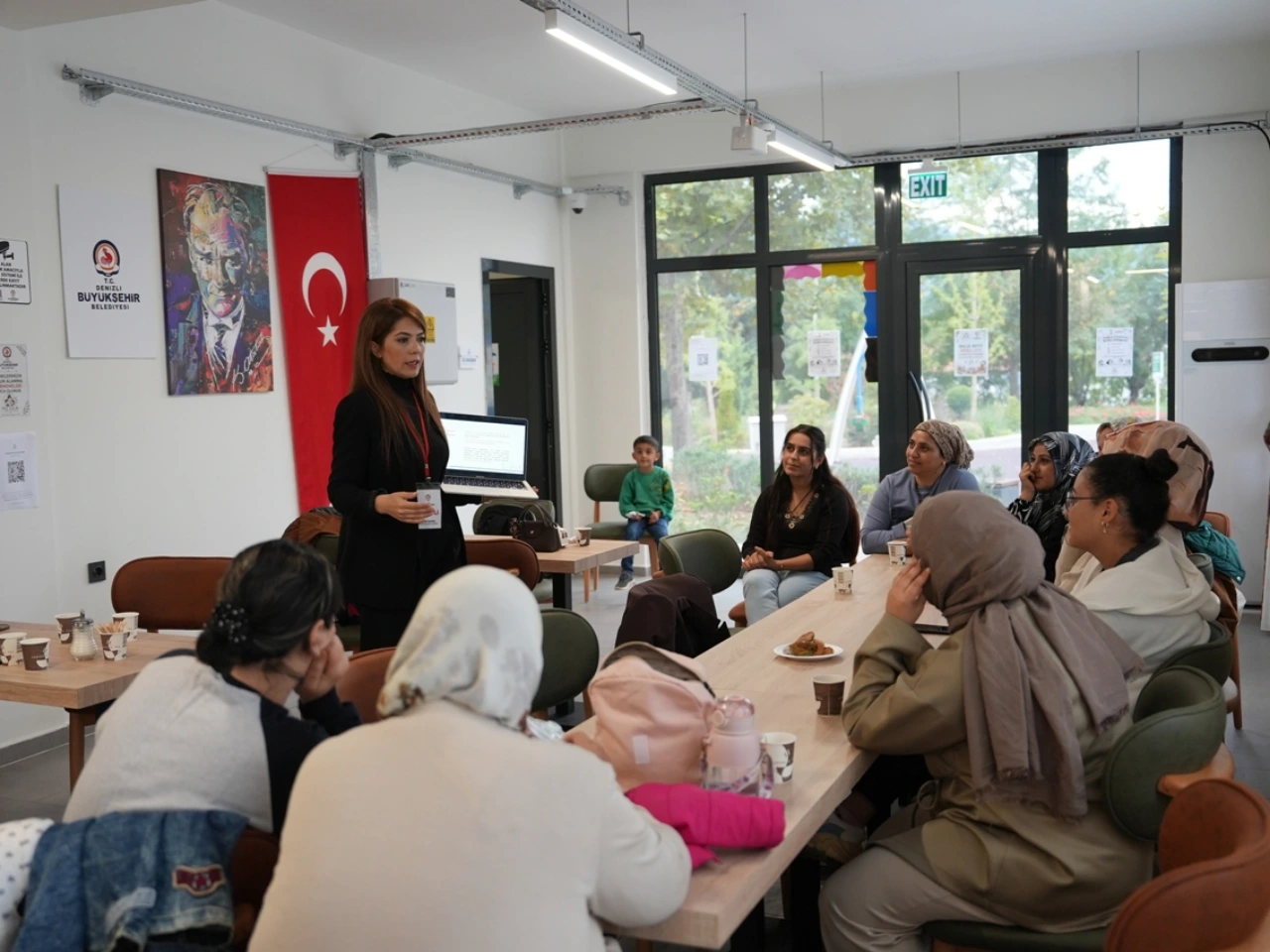 Denizli De Kadinlara Yonelik Yeni Egitim Projesi Basladi Yenibakishaber (1)