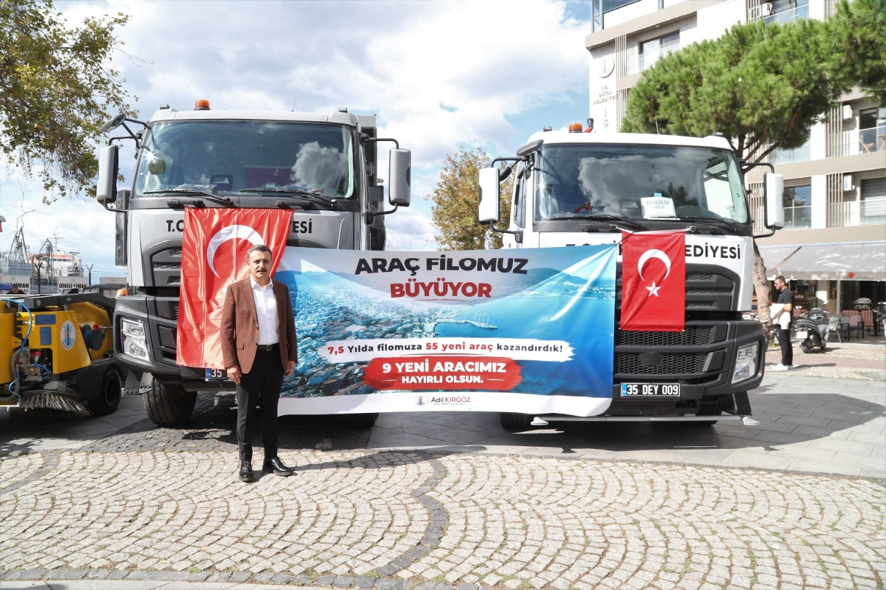 Dikilide Hizmet Seferberligi 9 Arac Dogalgazda Yeni Etap Yenibakishaber (1)