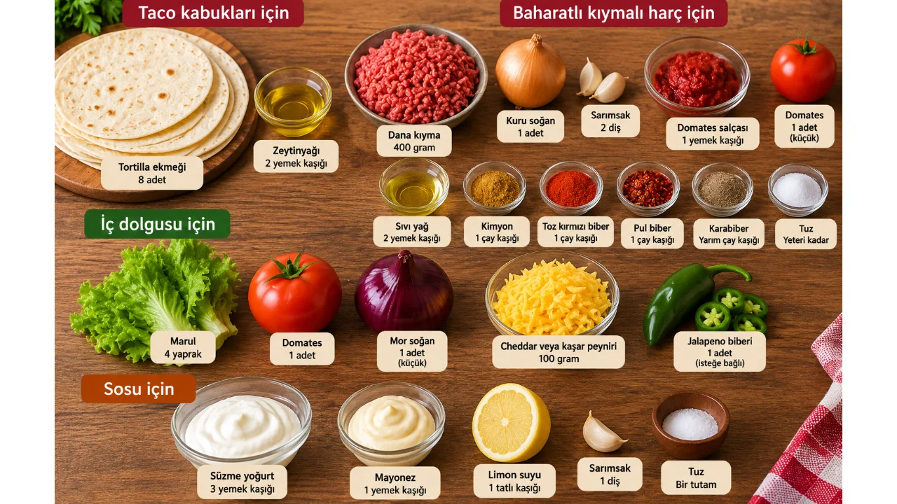 Gelinim Mutfakta Citir Baharatli Taco Tarifi Citir Baharatli Taco Nasil Yapilir Yenibakishaber