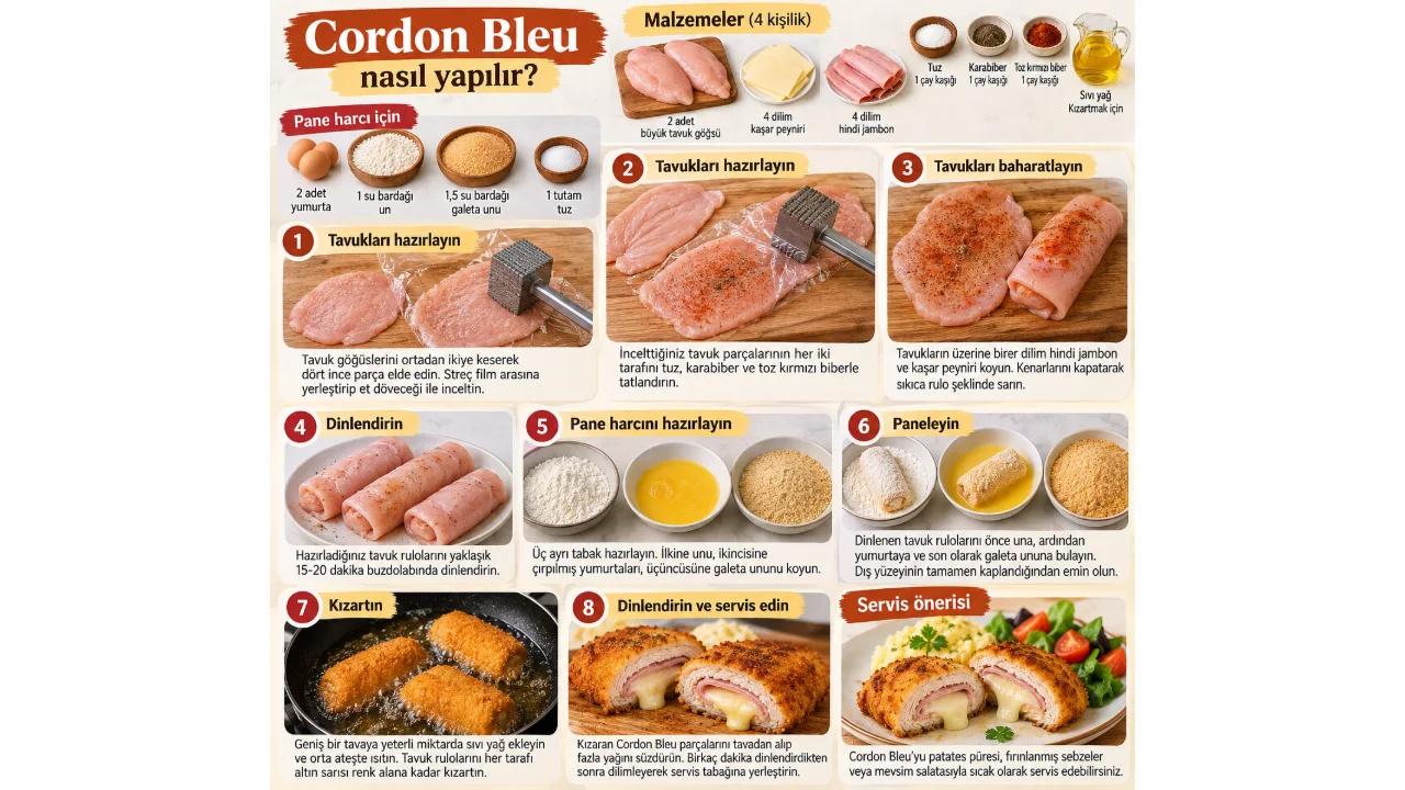Gelinim Mutfakta Cordon Bleu Tarifi Cordon Bleu Nasil Yapilir Yenibakishaber (2)