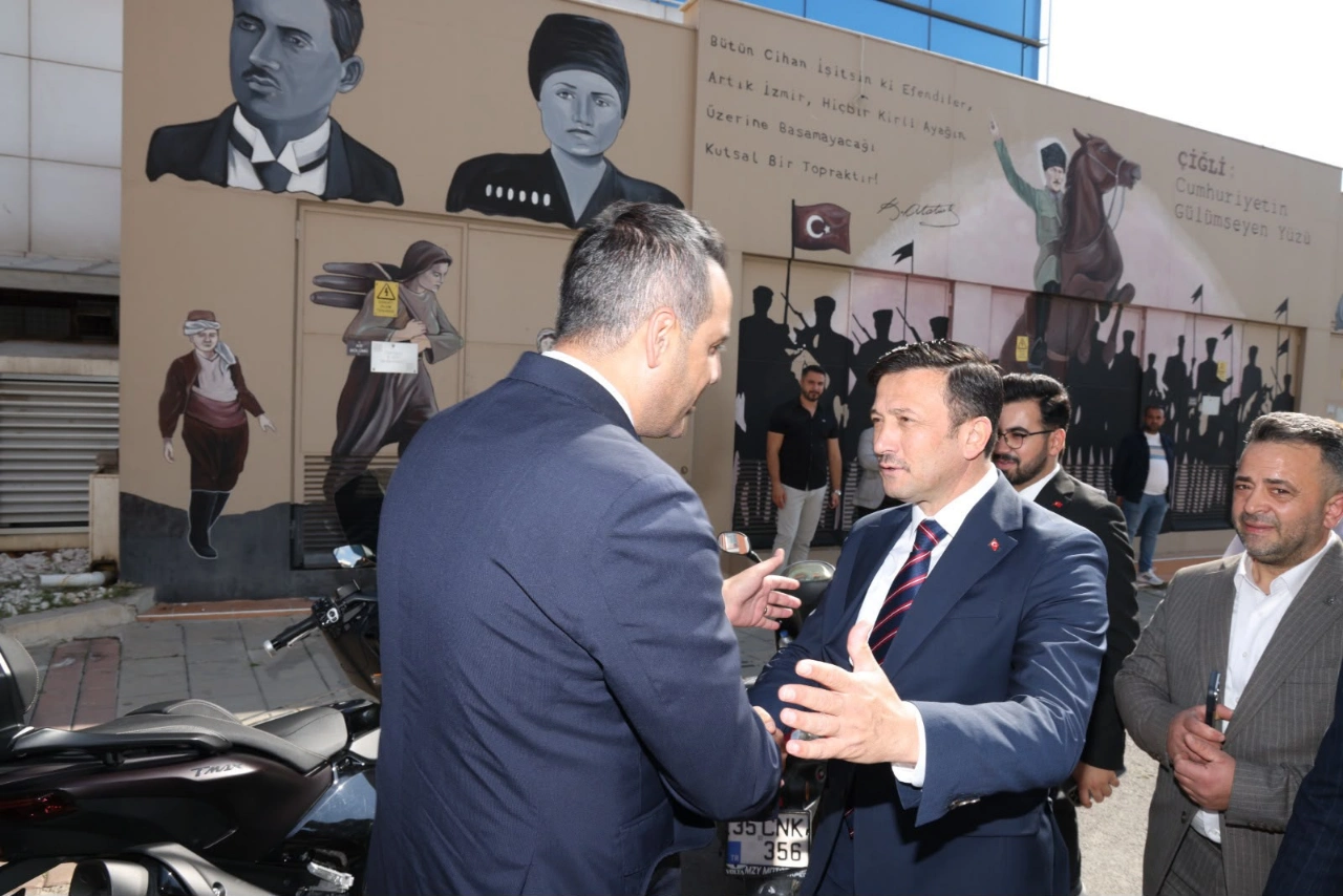 Hamza Dag Dan Cigli Ye Ziyaret Buyuk Yatirimlarin Mesajini Verdi Yenibakishaber