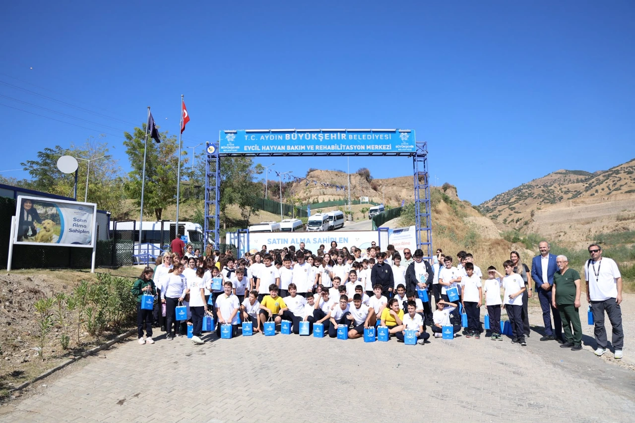 Hayvan sevgisini merkezde öğrendiler