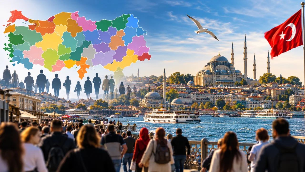 İstanbul'da en çok hangi memleketten insan yaşıyor? İşte İstanbul'un hemşehri haritası ve ilk 20 il