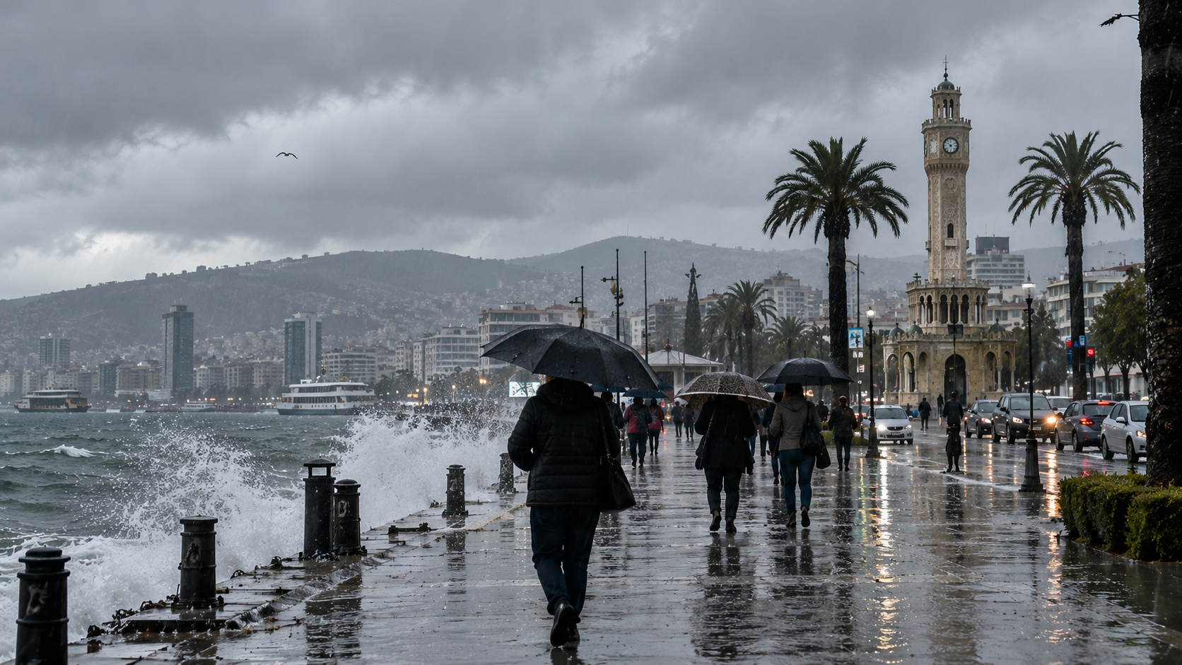 İzmir'de yağışlar rekor kırdı: 66 yılın en yükseği