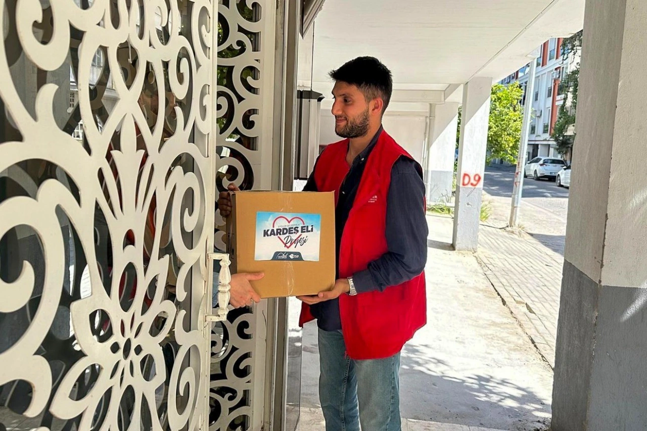 "Kardeşeli" projesinde gıda destekleri hanelere ulaştırılıyor