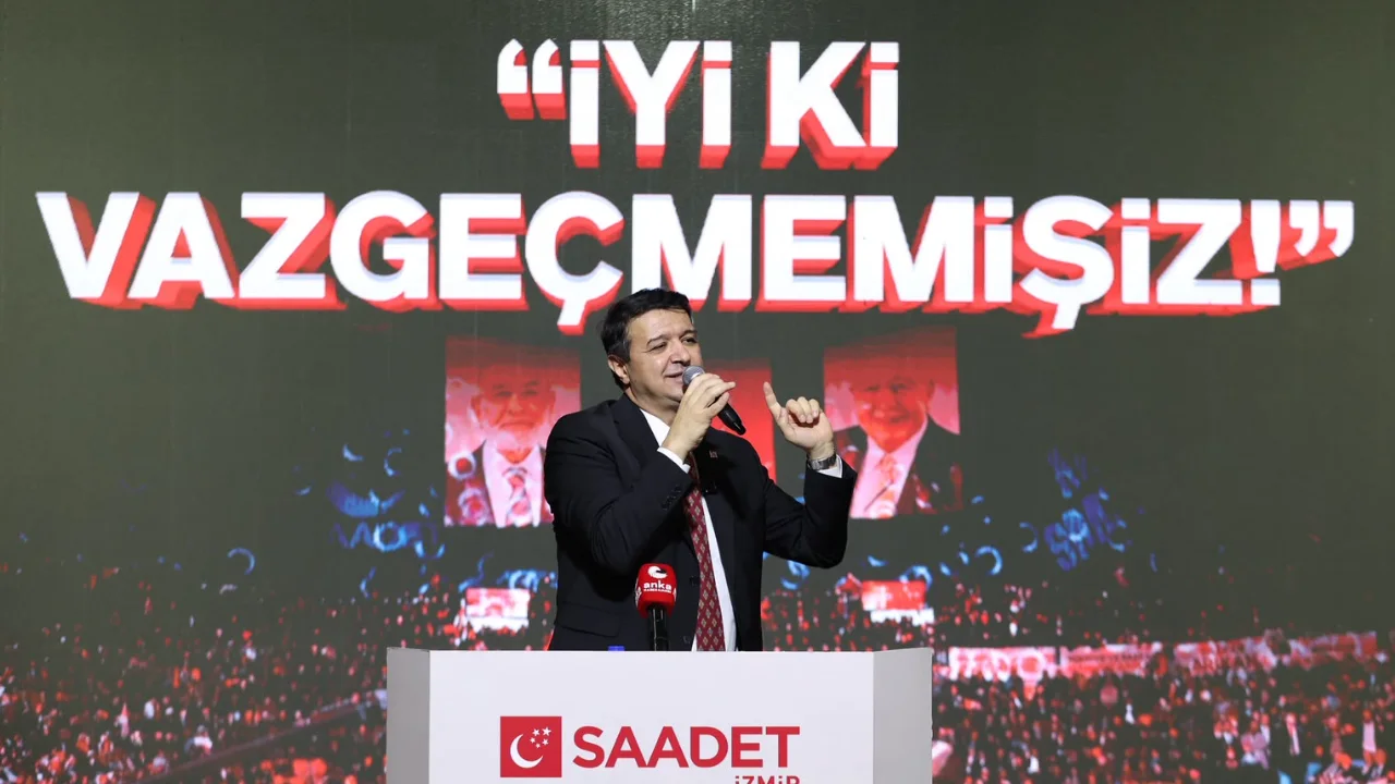 Saadet Partisi İzmir'de Milli Görüş büyüklerini andı