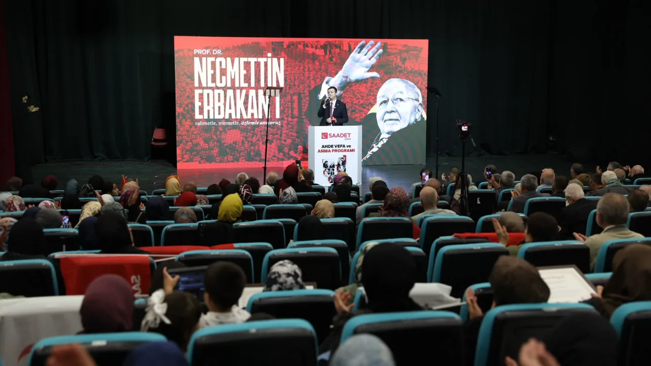 Saadet Partisi Izmirde Milli Gorus Buyuklerini Andi Yenibakishaber